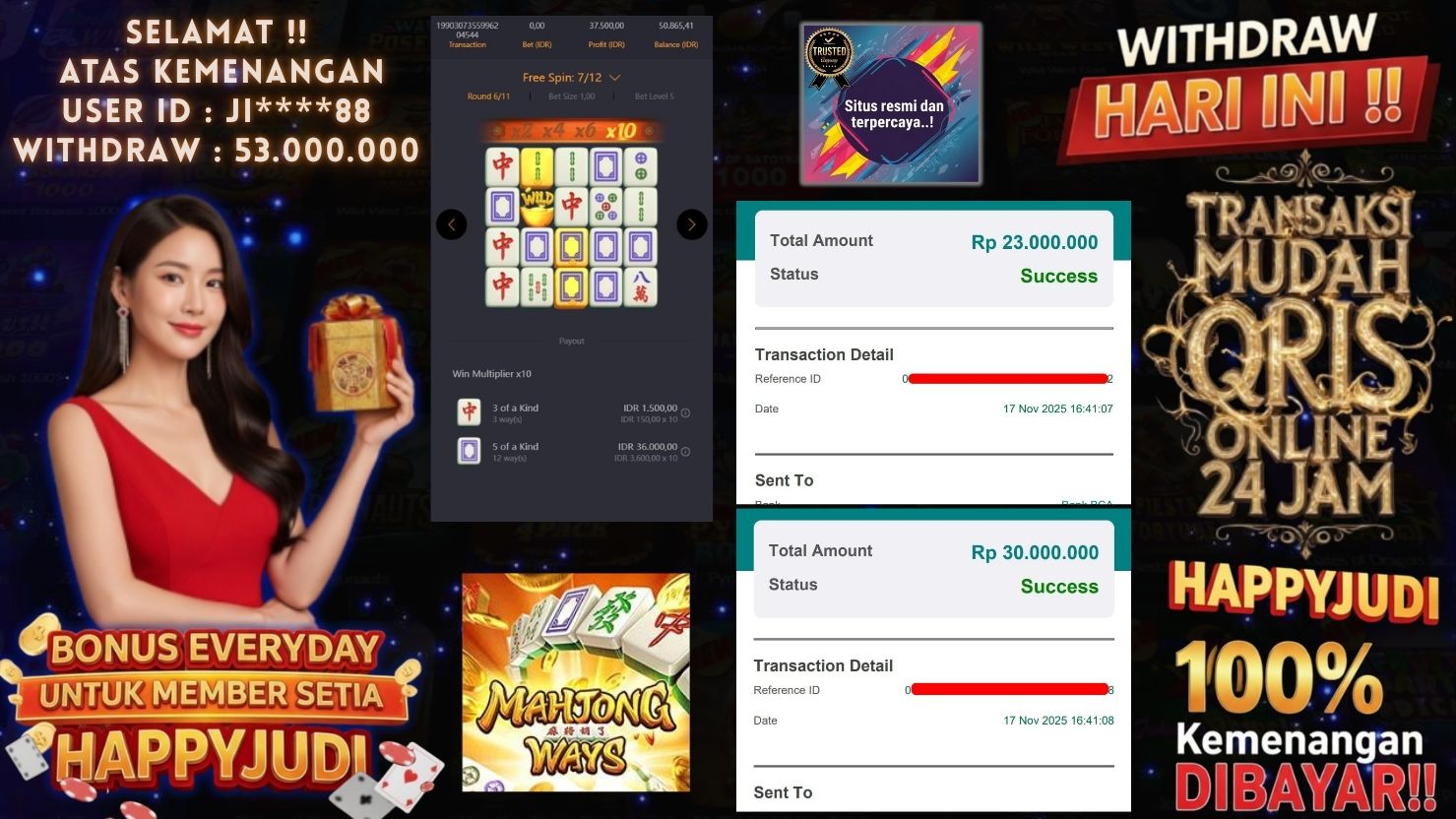 HAPPYJUDI JACKPOT SLOT MAHJONG WAYS